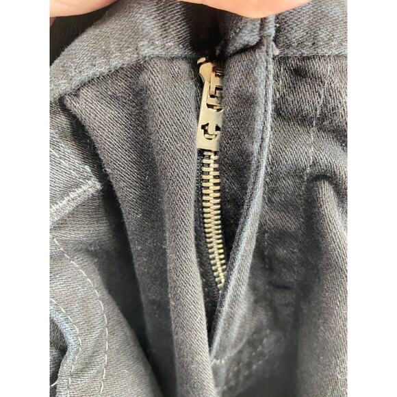 True Religion Jeans Mens 32 Black Relaxed Fit Skinny No Flap‎ Pockets Zip Fly - Picture 16 of 16